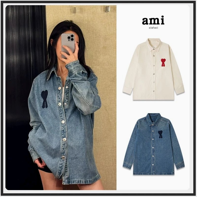 Ami Paris Heart-Embroidered Denim Jacket Review: A Blue-Wash Trucker and the T-Shirt Spec Sheet Behind It