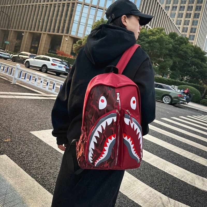 BAPE Black Print Backpack Review: We QC-Photo Audited the $12.39 Oxford-Cloth Bag