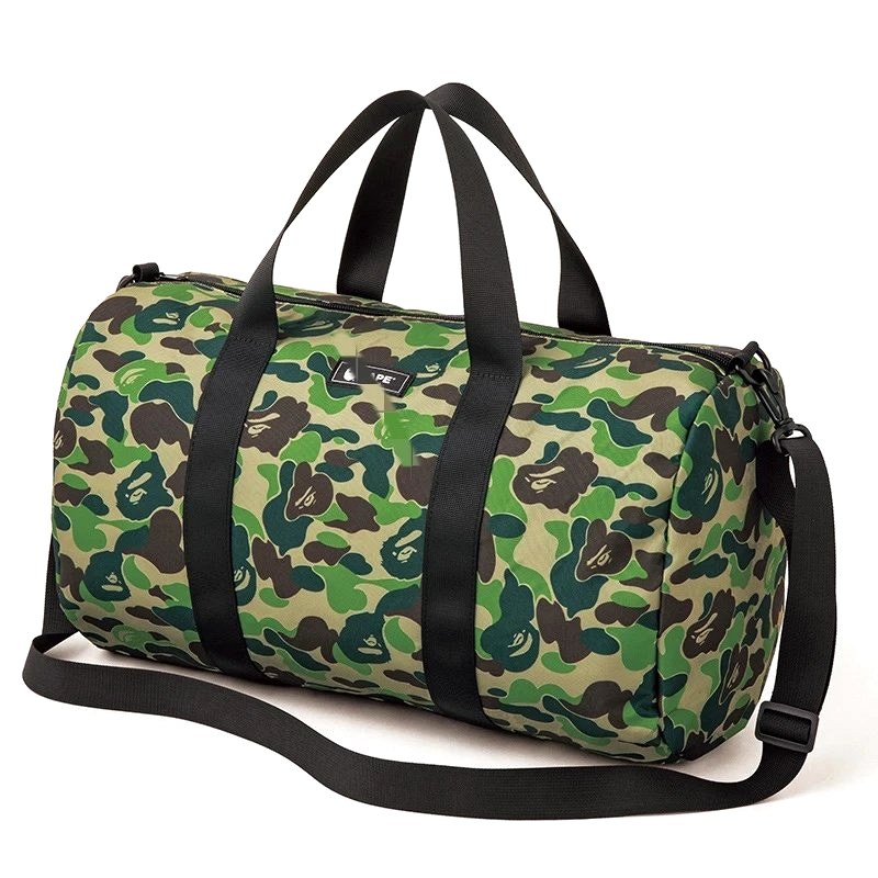 We Ordered Bape's $9.87 Green Camo Travel Bag: What Oxford Cloth and Topstitching Actually Get You