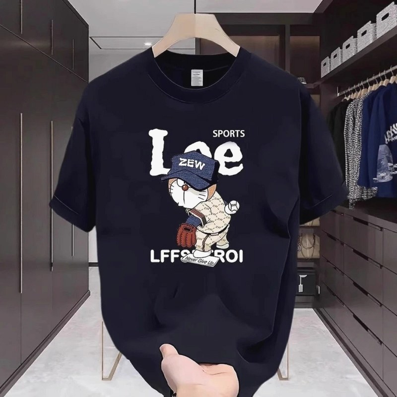 Lee Black T-Shirt in Casual Streetwear Style Review: 250g vs 200g Cotton, Tested