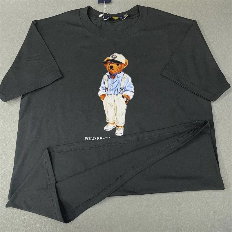 Polo Bear on a Crew Neck: Our Flat-Table Test of the $16.42 Polo Ralph Lauren Black Shirt